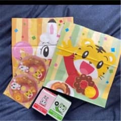 ミスタードーナツ　ミスド　しまじろう　つよいこグラス　みみりん　2個セットのサムネイル