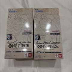 ワンピースカード Anime25thCollection 3BOX テープ付き ワンピースカード Anime25thCollection 2BOX テープ付 - メルカリ