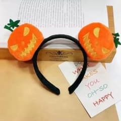 ハロウィン カチューシャ パンプキン ジャックオランタン パーティー コスプレのサムネイル