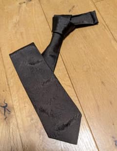 極美品 ベルルッティ クラシックスクリットパターンタイ ブラウン