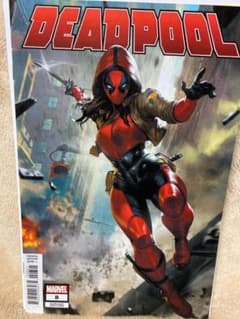 DEADPOOL #8 변형 커버 아메코미리후