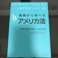基礎から学べる アメリカ法のサムネイル