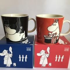 アラビアムーミンマグカップパパ&ママセット箱付きのサムネイル
