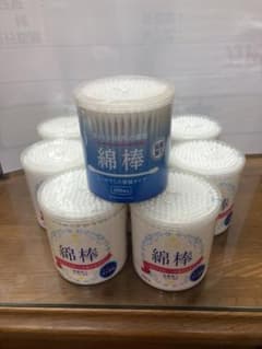 【新品・まとめ売り】抗菌綿棒 200本入 9個セット ケース入り 日用品のサムネイル