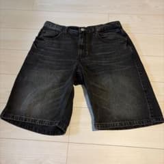 ZARA デニムショートパンツ ブラック EUR44のサムネイル