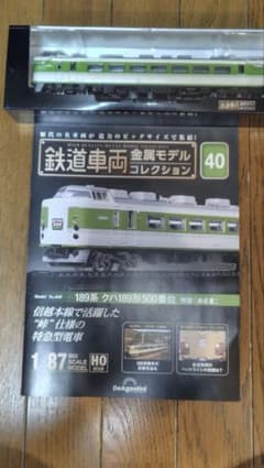 鉄道車両金属モデルコレクション 189系 クハ189形500番台のサムネイル