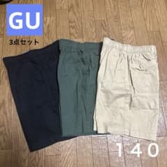 GU シェフショーツ シェフパンツ ハーフパンツ 3点セット 140cmのサムネイル