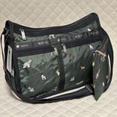 新品タグ付】レスポートサック デラックスエブリデイ 犬柄 刺繍 - メルカリ