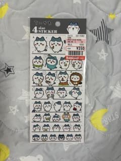 【正規品】ちいかわ 4サイズステッカー ハチワレのサムネイル