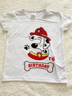 Tシャツ　パウパトロール　３歳　バースデーのサムネイル