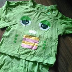 ガチャピンパジャマ　90のサムネイル