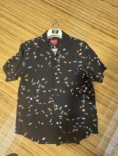 Supreme SS17 Pills Rayon Shirt 黒のサムネイル