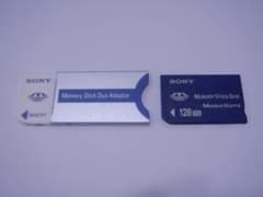 SONY Memory Stick Duo 128MB with adapter