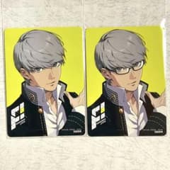 ペルソナ4 鳴上悠 購入特典 オリジナルカード FiFS展 イラスト展