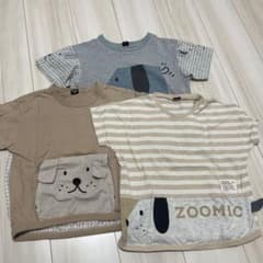 ZOOMIC 半袖Tシャツ 3枚セット 120cmのサムネイル