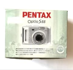 動作確認済 Pentax Optio S55 シルバー コンパクトデジタルカメラ PENTAX Optio S55 【動作確認済み】 - メルカリ