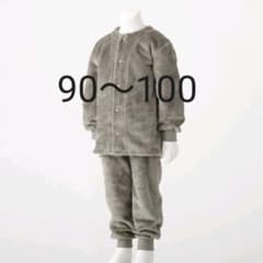 無印良品 ベビー はらまき付パジャマ 着る毛布 90～100のサムネイル