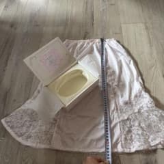 新品未使用　千趣会　INNER WEAR スリップ ペチコート ピンク レースのサムネイル
