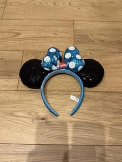 ディズニー スパンコール カチューシャ ドットのサムネイル