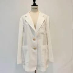 rosy monster handsome linen jacket ホワイト - メルカリ