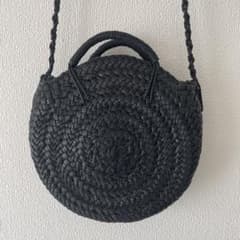 最終値下げ！Aeta サークルバスケット　S ブラックのサムネイル