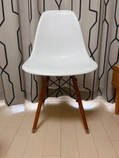 イームズチェア SHELL CHAIR Premium（木脚ブラウン,ホワイト）のサムネイル