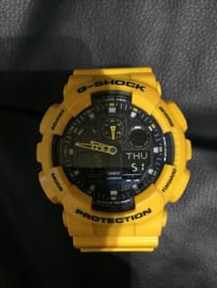 G-SHOCK   GA-100A   黄色のサムネイル