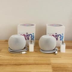 Apple HomePod mini ホワイト 2台セット - メルカリ