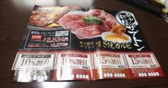 焼き肉きんぐ割引券のサムネイル