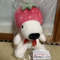 リサとガスパールFRUITS キャラ福くじ　A賞 もちもちBIGぬいぐるみのサムネイル