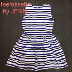 fee fossette(フェーフォセット)byJENNI ボーダーワンピースのサムネイル