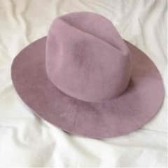 りくそんさん専用 完売品！unused 15ss ロングブリムハットのサムネイル
