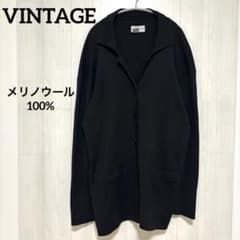 JCPenney 90s VINTAGE 메리노 울 니트 가디건