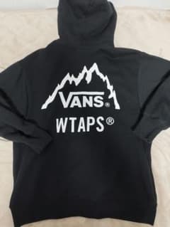 22AW VANS WTAPS コラボ ブラック フード付きパーカー - メルカリ
