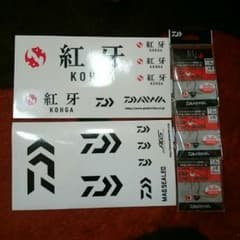 シールとジグヘッドのセットのサムネイル