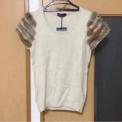 もこ様専用♡リッチミーニューヨーク 半袖セーターのサムネイル