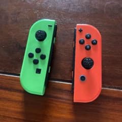 Nintendo Switch ジョイコン グリーン レッド ジャンク - メルカリ
