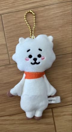 BTS BT21 RJ JIN K-POP 푹신푹신 마스코트 키홀더