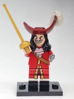 LEGO ディズニー ミニフィギュア フック船長のサムネイル