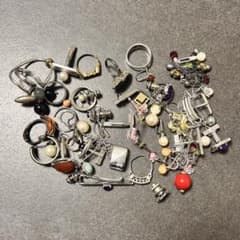 0726-19 全てシルバー 925 銀 アクセサリー 指輪 ネックレス 0726-19 全てシルバー 925 銀 アクセサリー 指輪 ネックレス - メルカリ