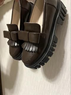 epine ribbon fringe Loafer リボン ローファーのサムネイル
