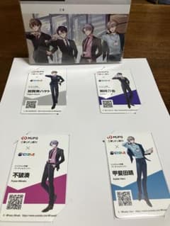 ROF-MAO 三菱UFJ銀行 通帳風ノート 名刺風カード ろふまお にじさんじ