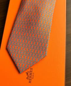 新品 HERMES ネクタイ タグ付き未使用 - メルカリ