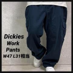 디키스 카고 바지 네이비 치노판 워크 W47 L31 상당