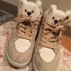 くまさん ハイカット スニーカーのサムネイル