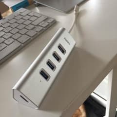 新Macbook用USBハブ USB-C / USB3.0 ×4 / HDMIのサムネイル