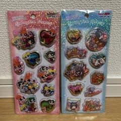 カミオジャパン パワパフ & トムジェリ スパンコールパーティー ステッカーのサムネイル