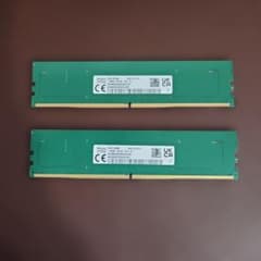 a*u様 SK hynix DDR5 5600kHz 8G✕2枚のサムネイル