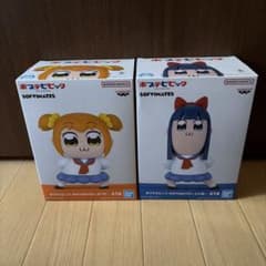 ポプテピピック SOFVIMATES ポプ子 ピピ美 フィギュア 2個セット