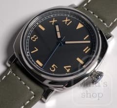 本格イタリア軍式【国産S社製NH35/新品】防水10気圧 サファイア 316L① 